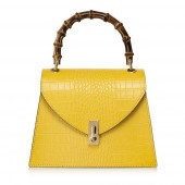 Geanta dama din piele naturala DiAmanti Michele Giallo Geanta dama din piele naturala DiAmanti Michele Giallo